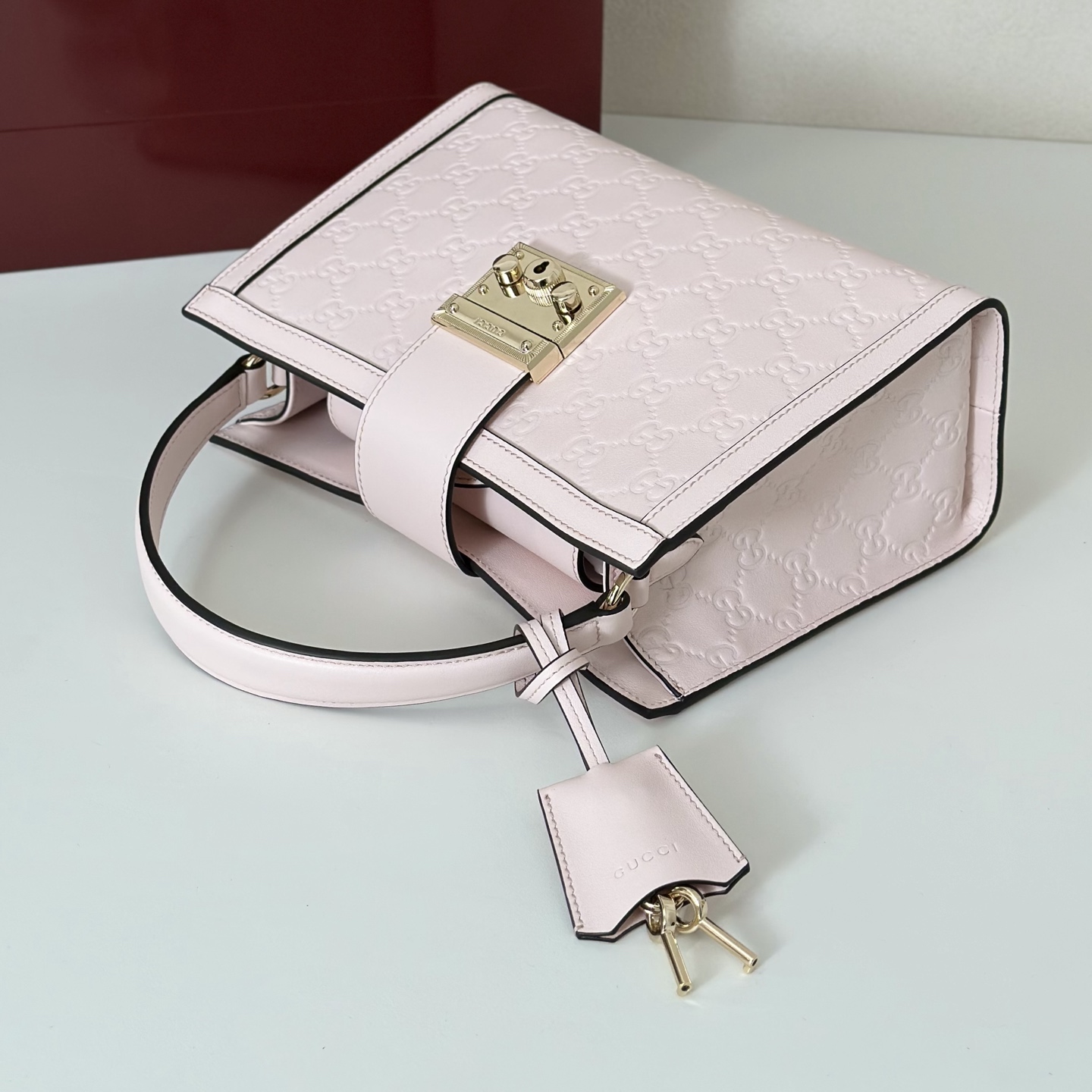 Gvc*1 Padlock Tote Bag-25.5*17.5*10CM