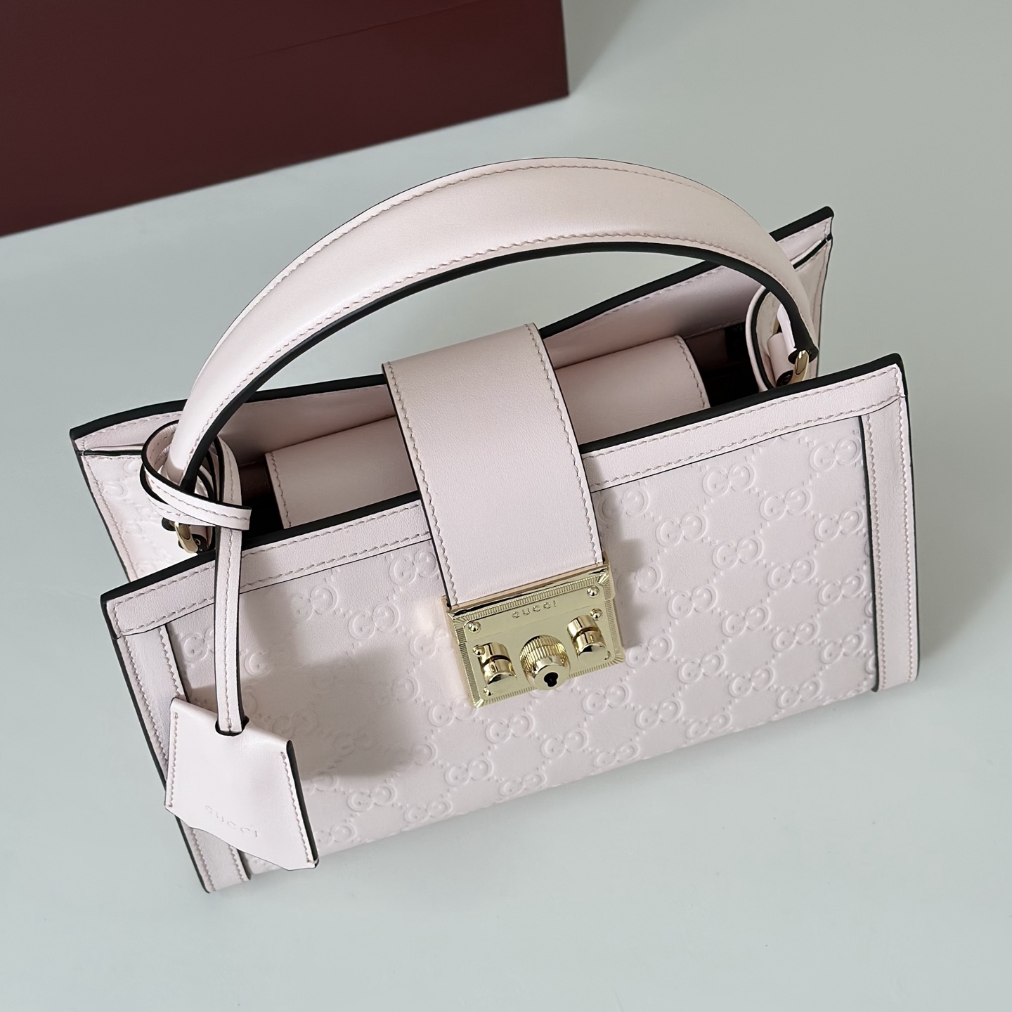 Gvc*1 Padlock Tote Bag-25.5*17.5*10CM
