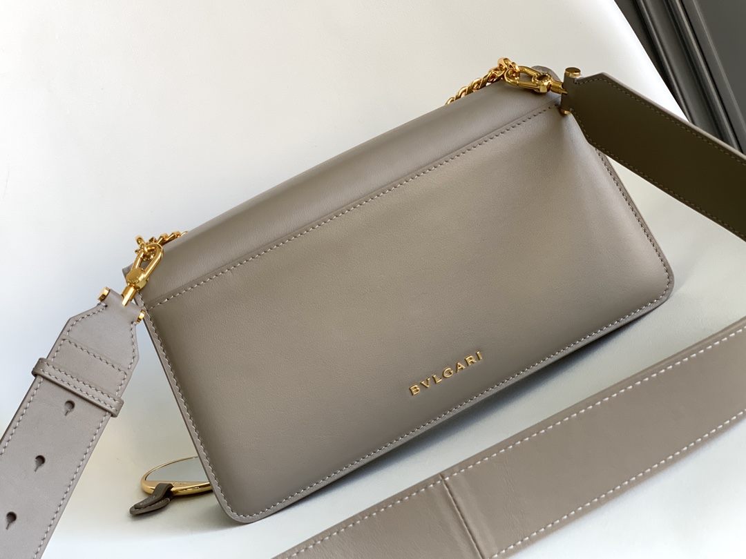 Bv1g*ai Serpenti East-West Maxi Chain Shoulder Bag-28*17*6CM