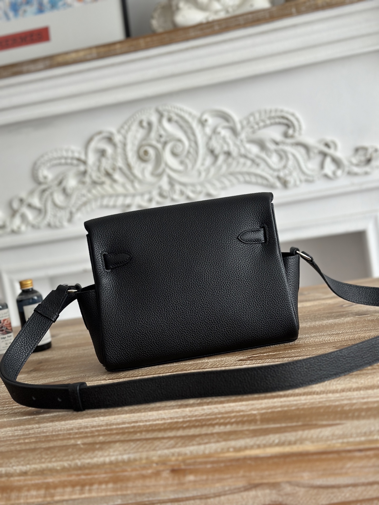 H**me5 Kelly Messenger Bag-Togo-25cm