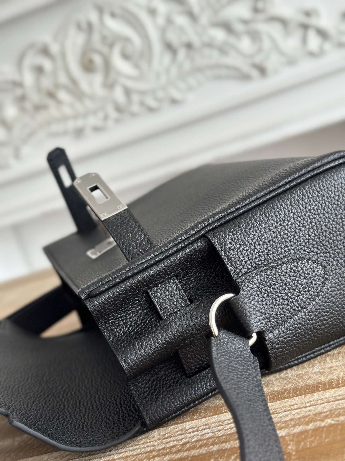 H**me5 Kelly Messenger Bag-Togo-25cm