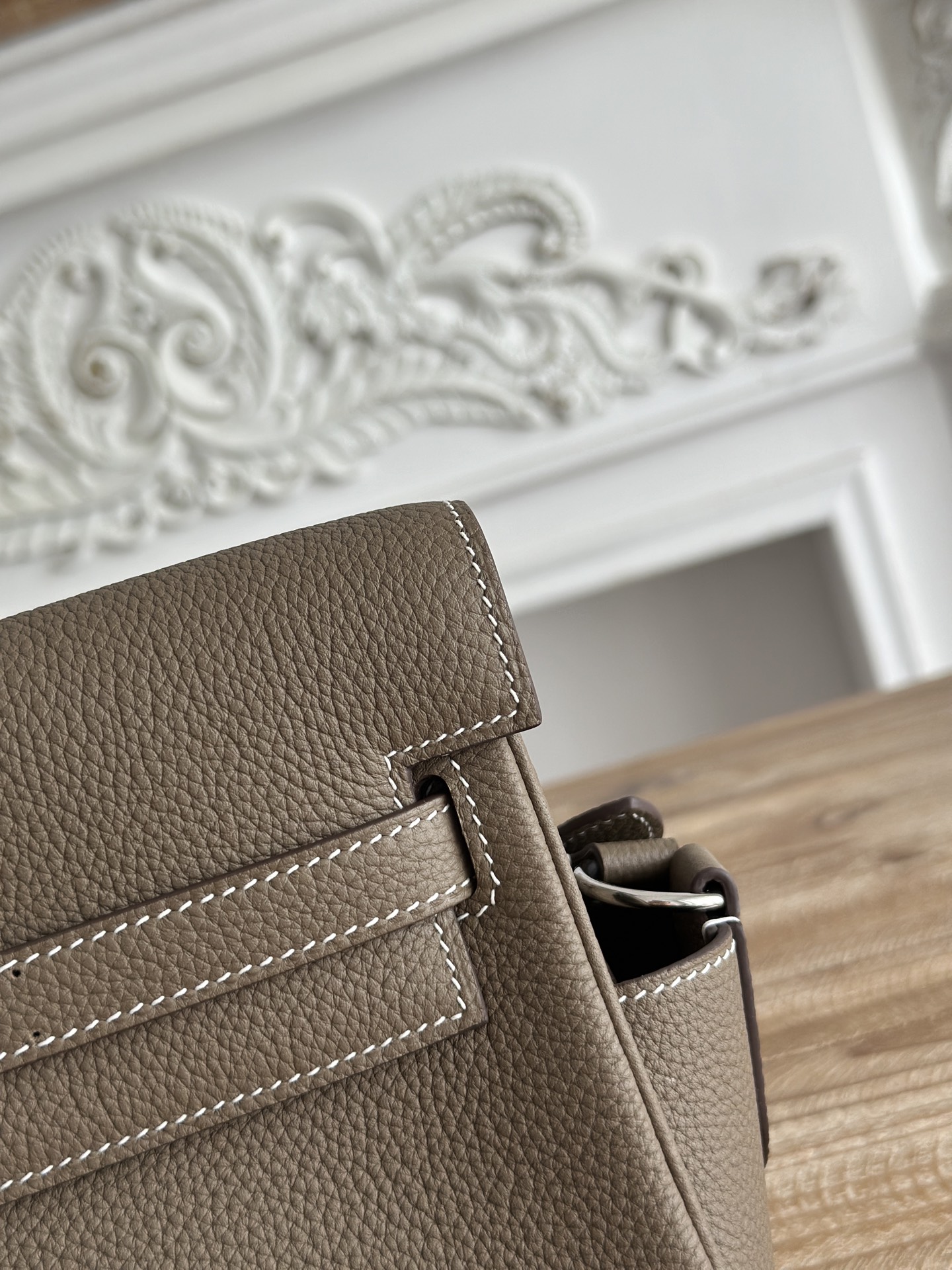 H**me5 Kelly Messenger Bag-Togo-25cm