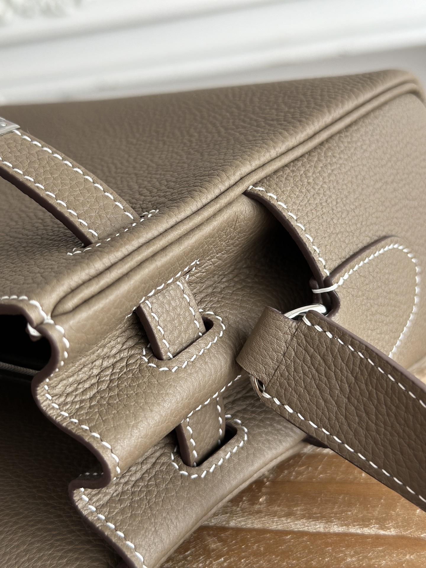 H**me5 Kelly Messenger Bag-Togo-25cm