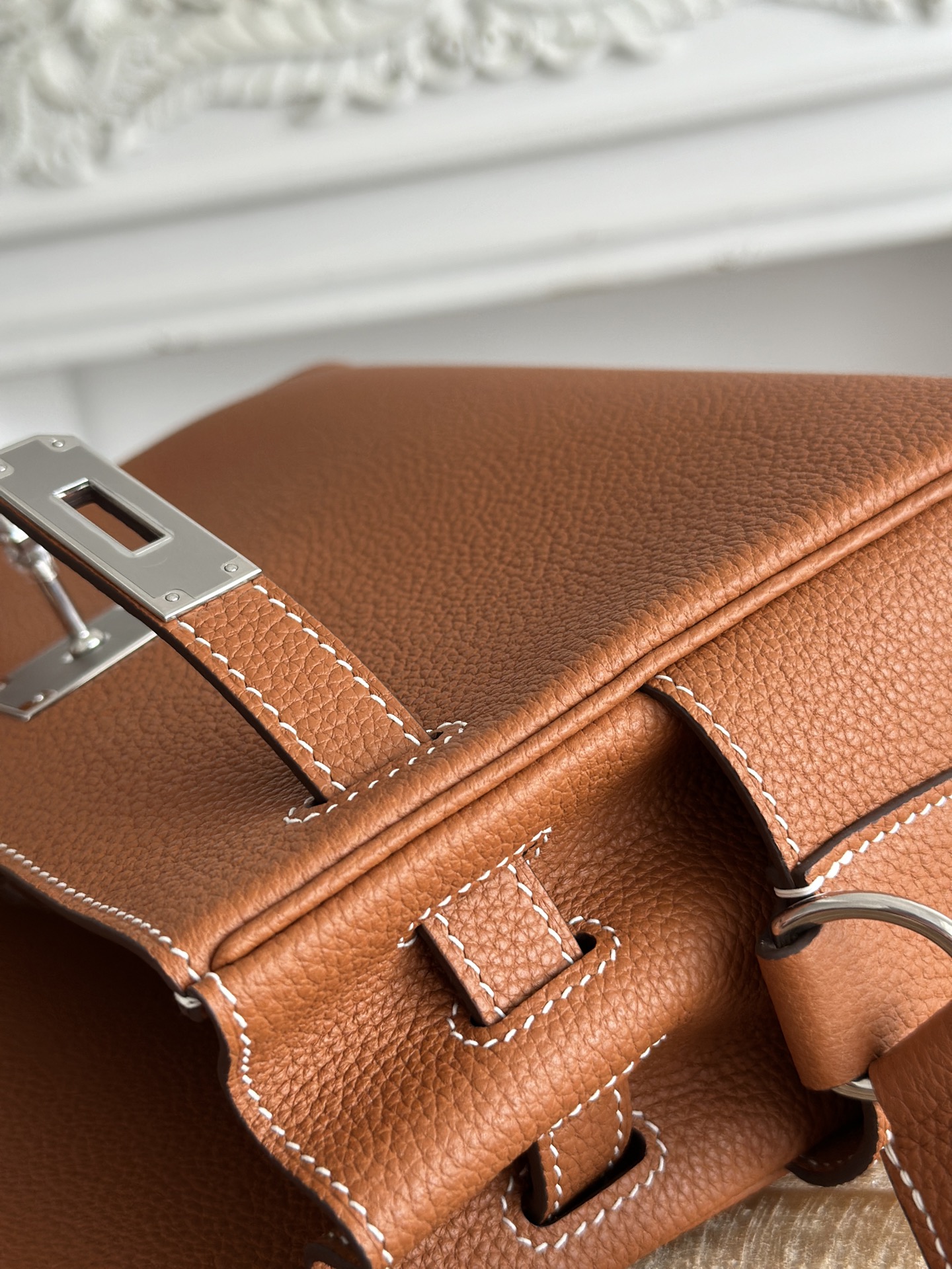 H**me5 Kelly Messenger Bag-Togo-25cm