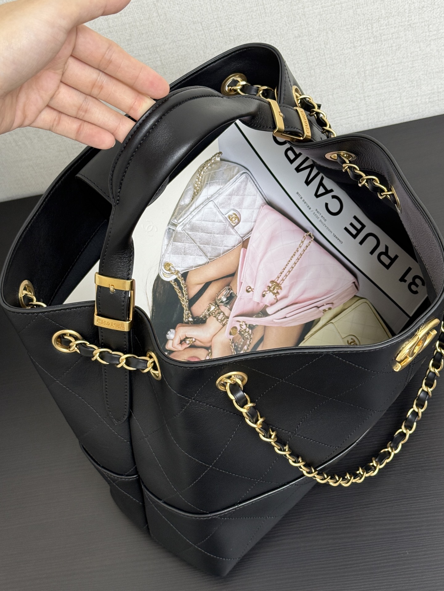 Ch@nel 2025SS Handbags-35*24*12cm