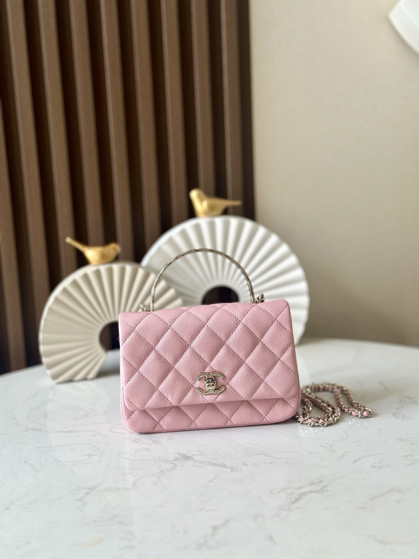 Ch@nel Flap Bag-12*18*6.5*cm