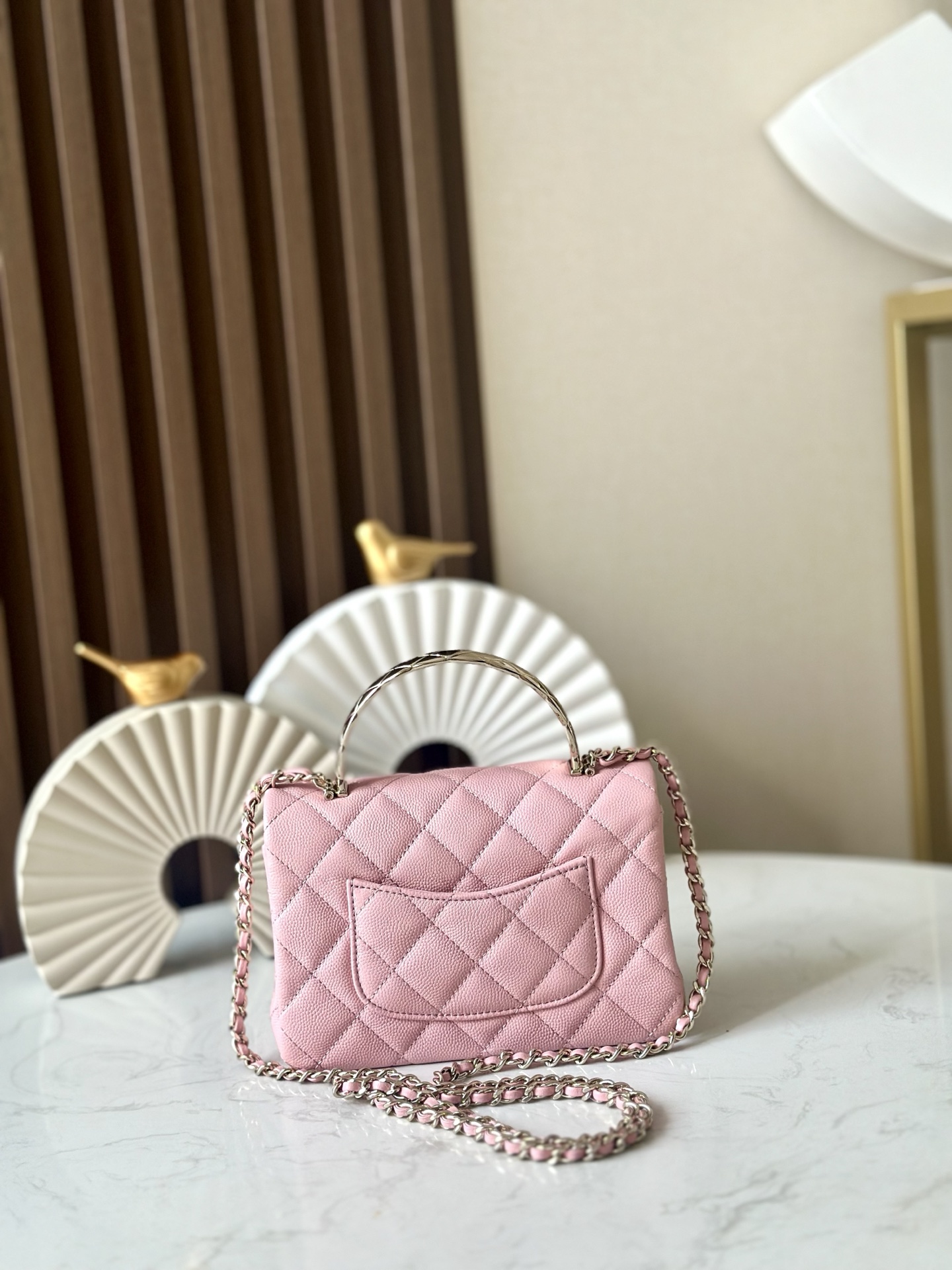 Ch@nel Flap Bag-12*18*6.5*cm