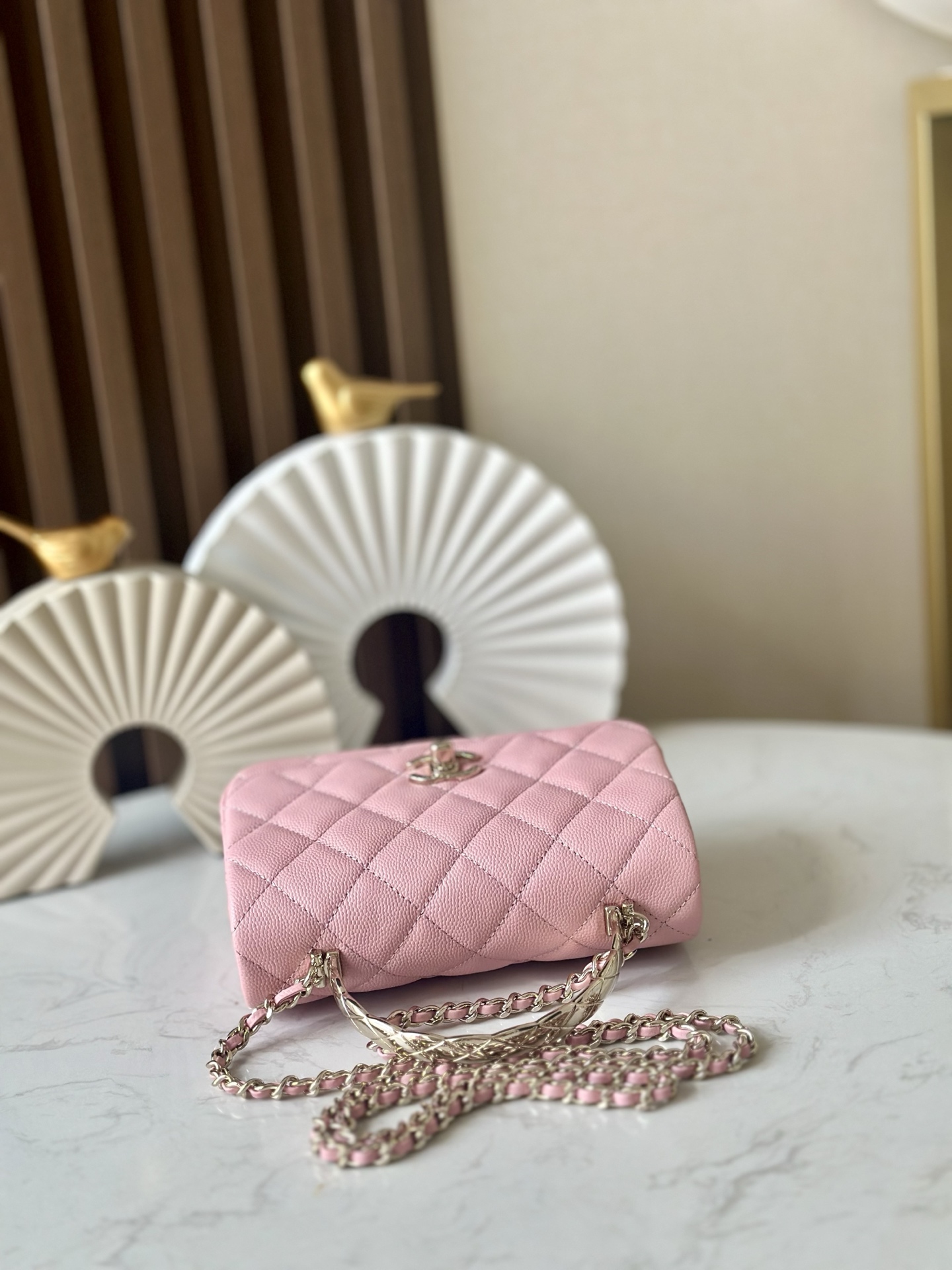 Ch@nel Flap Bag-12*18*6.5*cm
