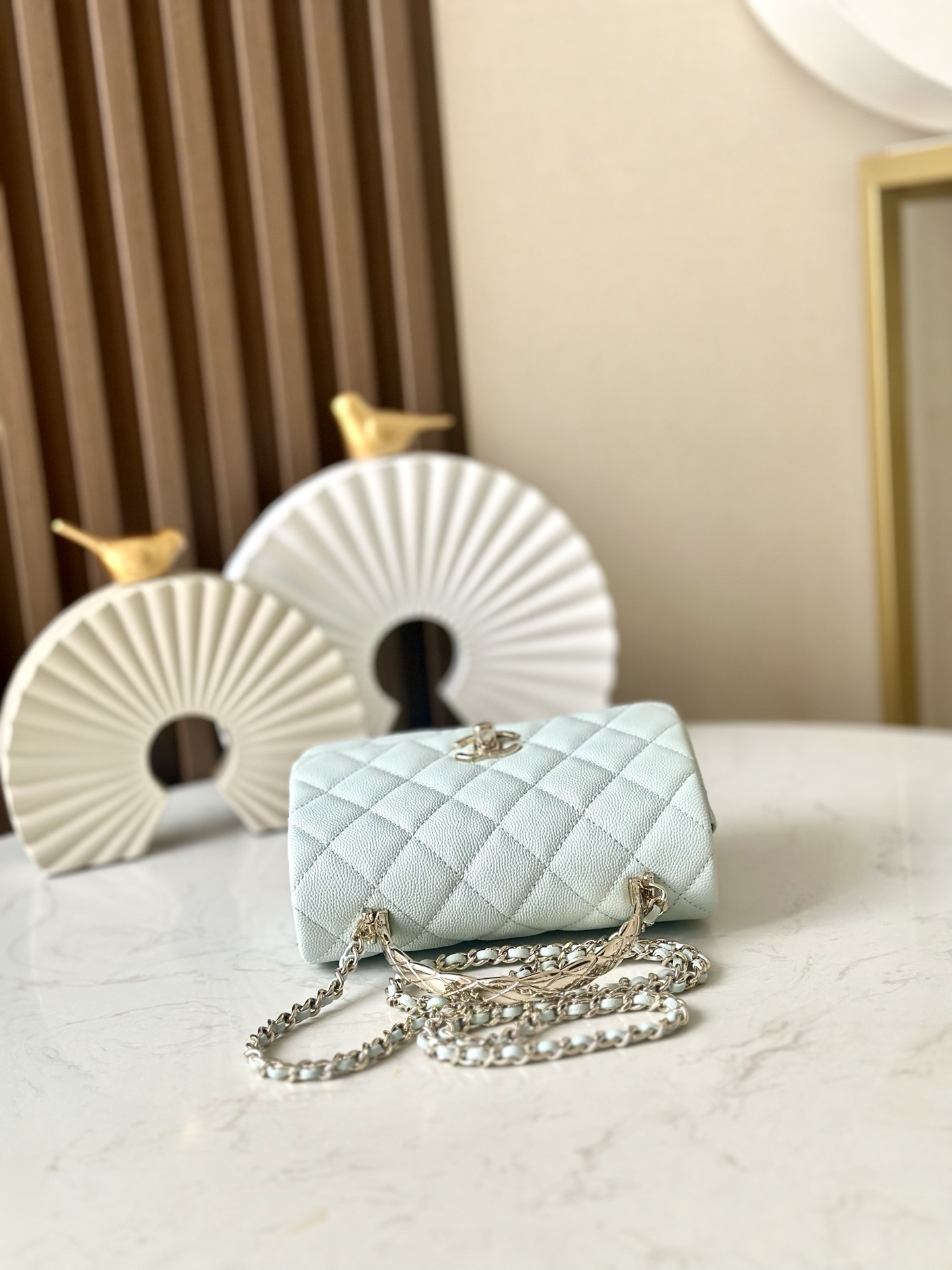 Ch@nel Flap Bag-12*18*6.5*cm