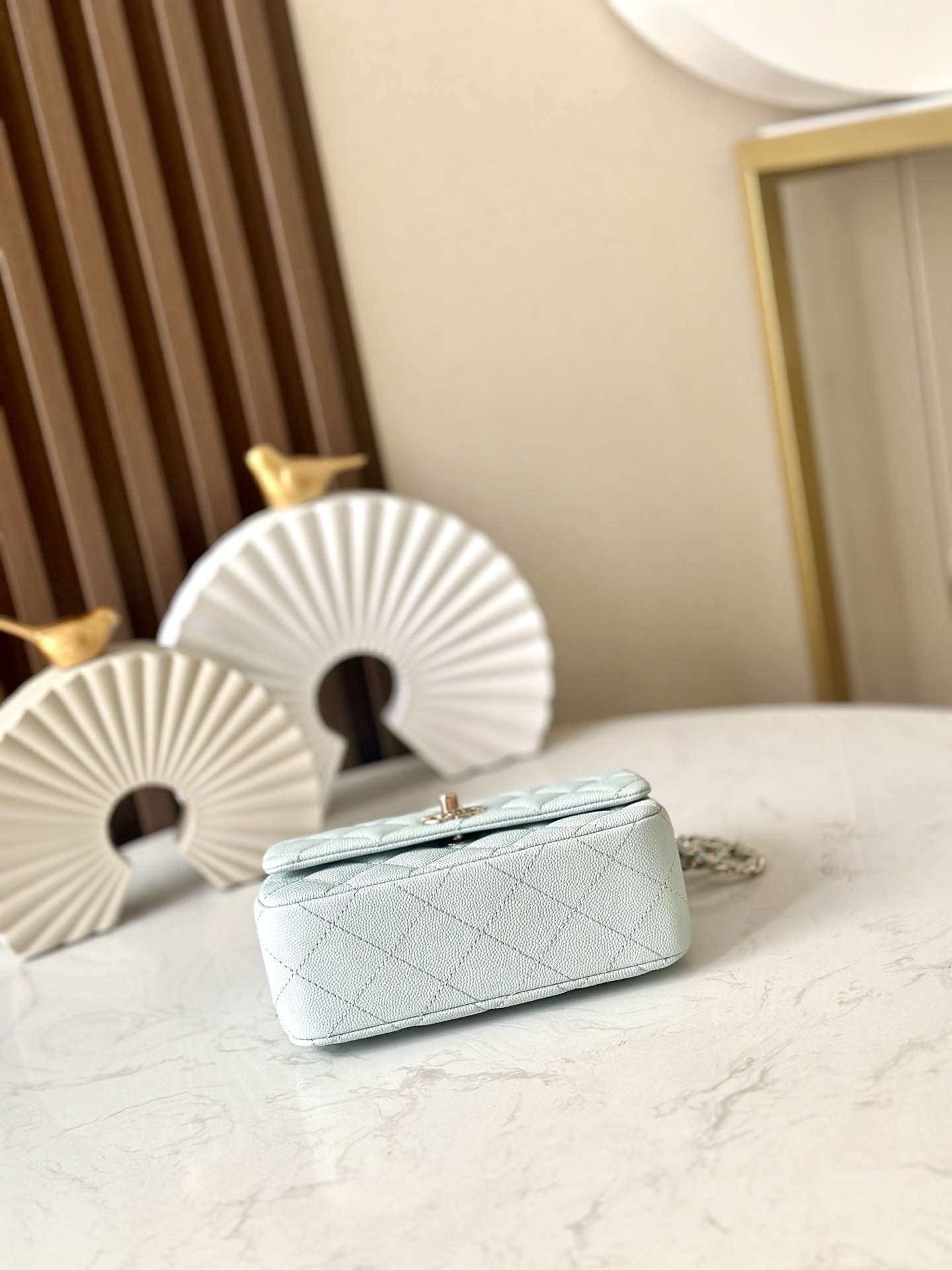 Ch@nel Flap Bag-12*18*6.5*cm