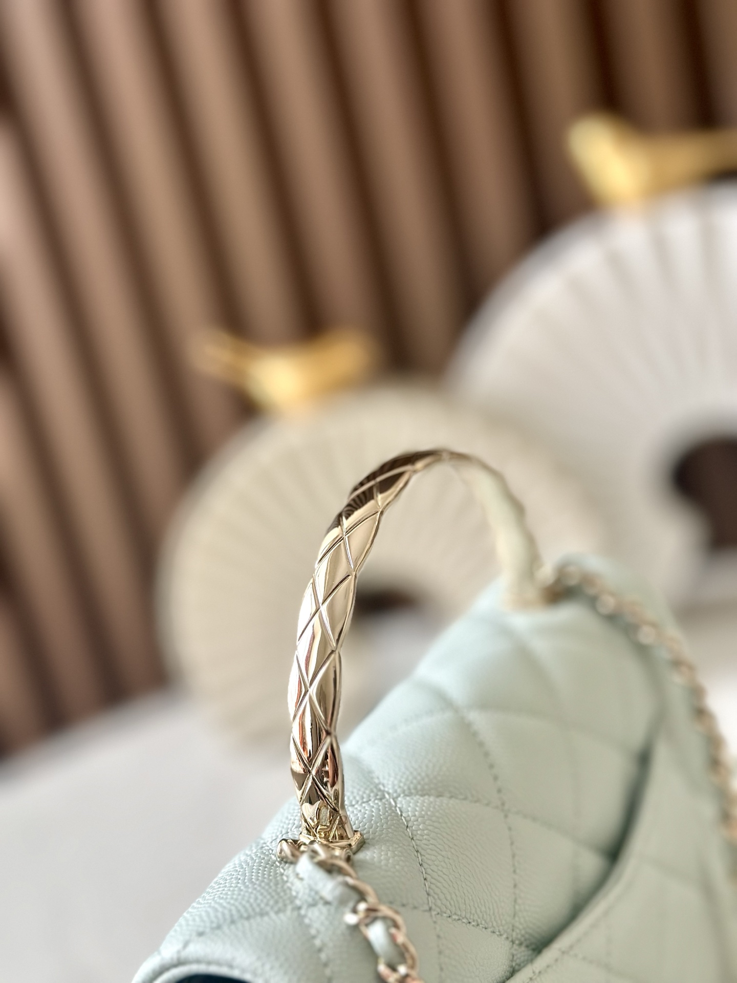 Ch@nel Flap Bag-12*18*6.5*cm