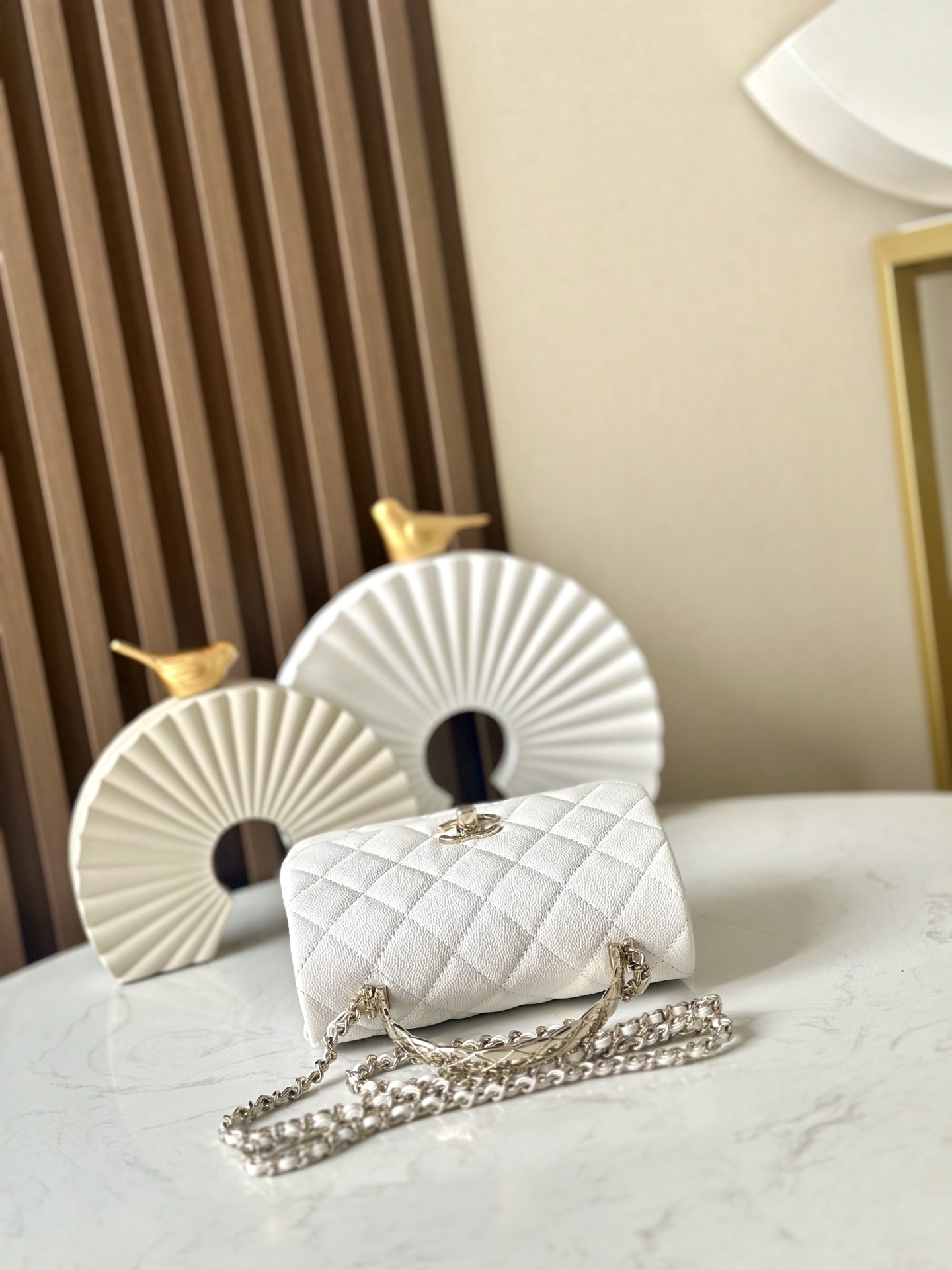 Ch@nel Flap Bag-12*18*6.5*cm