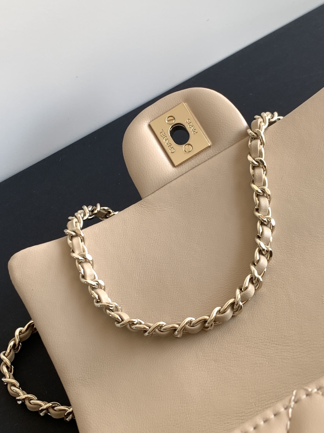 Ch@nel Flap Bag Mini CF handle -20x12x6cm