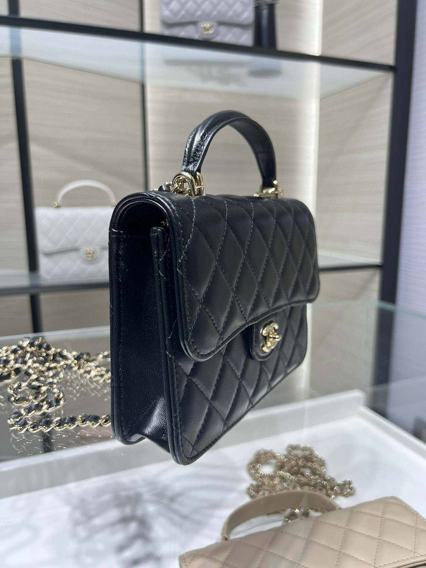 Ch@nel Flap Bag-14X18X3cm