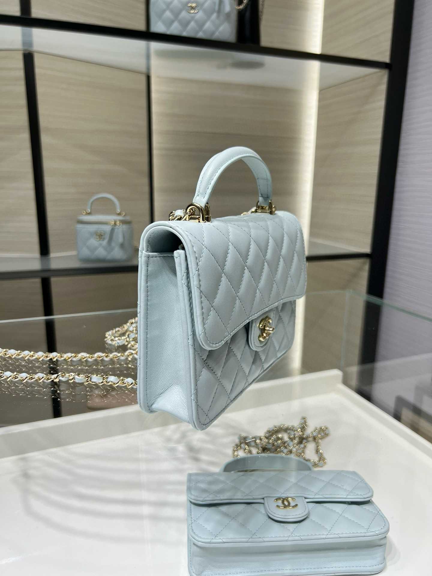 Ch@nel Flap Bag-14X18X3cm