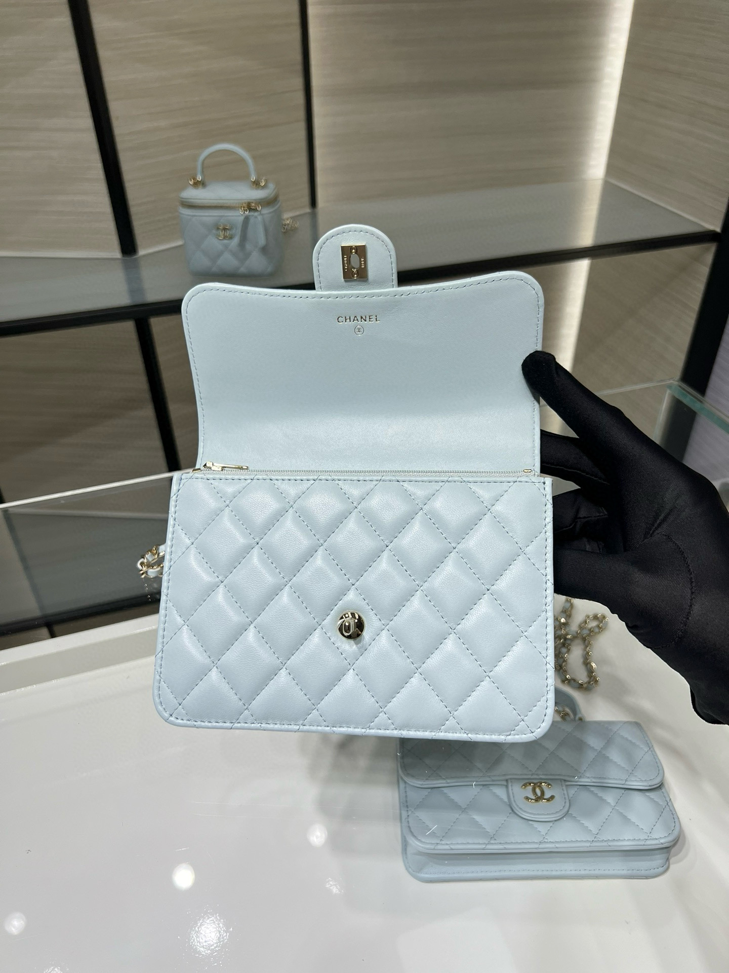 Ch@nel Flap Bag-14X18X3cm