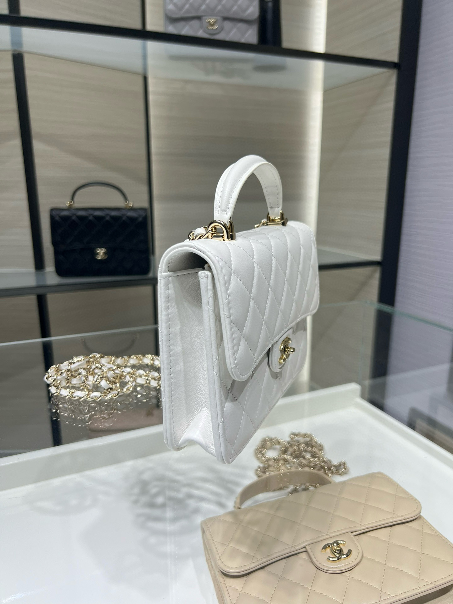 Ch@nel Flap Bag-14X18X3cm