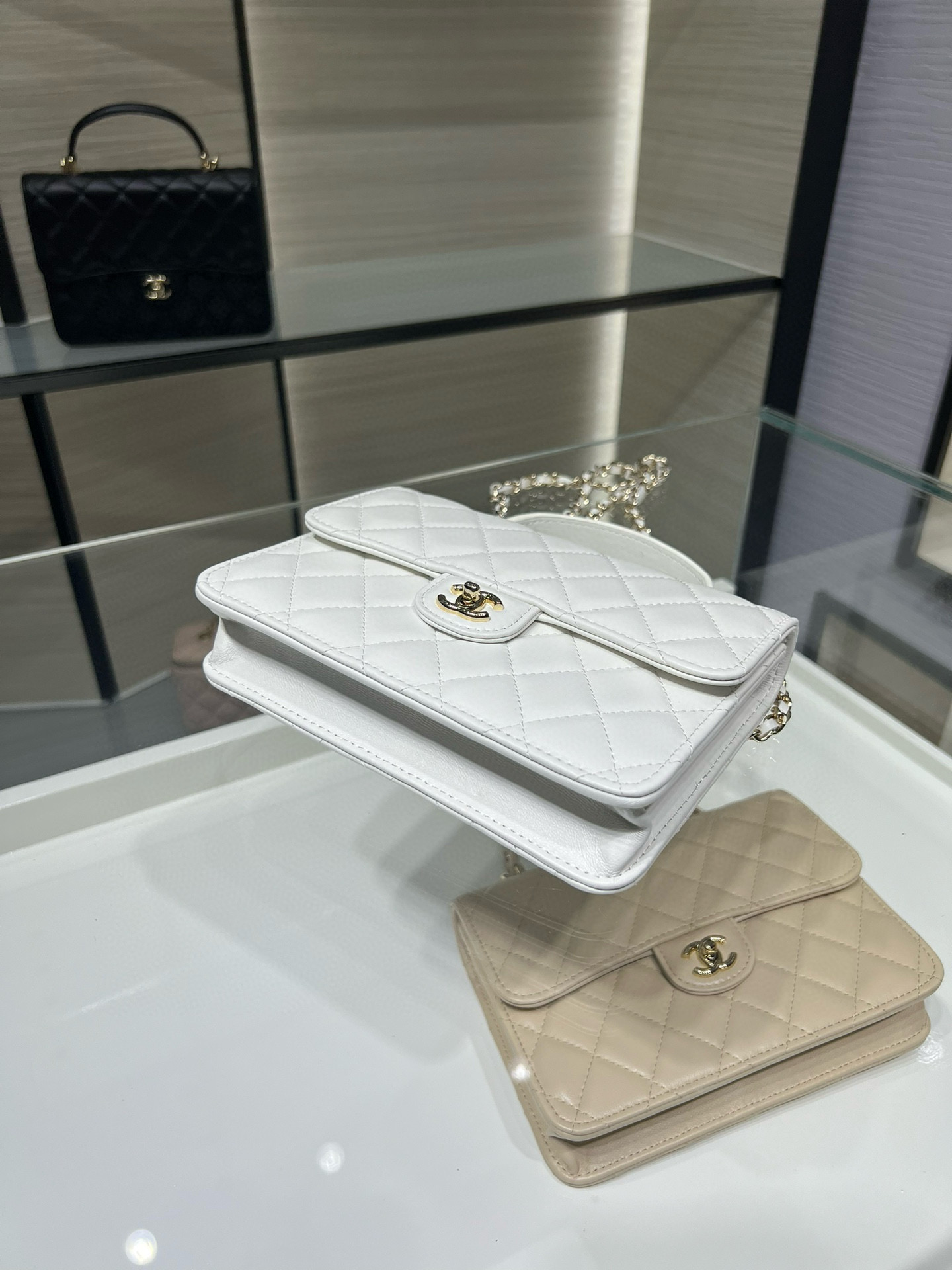 Ch@nel Flap Bag-14X18X3cm