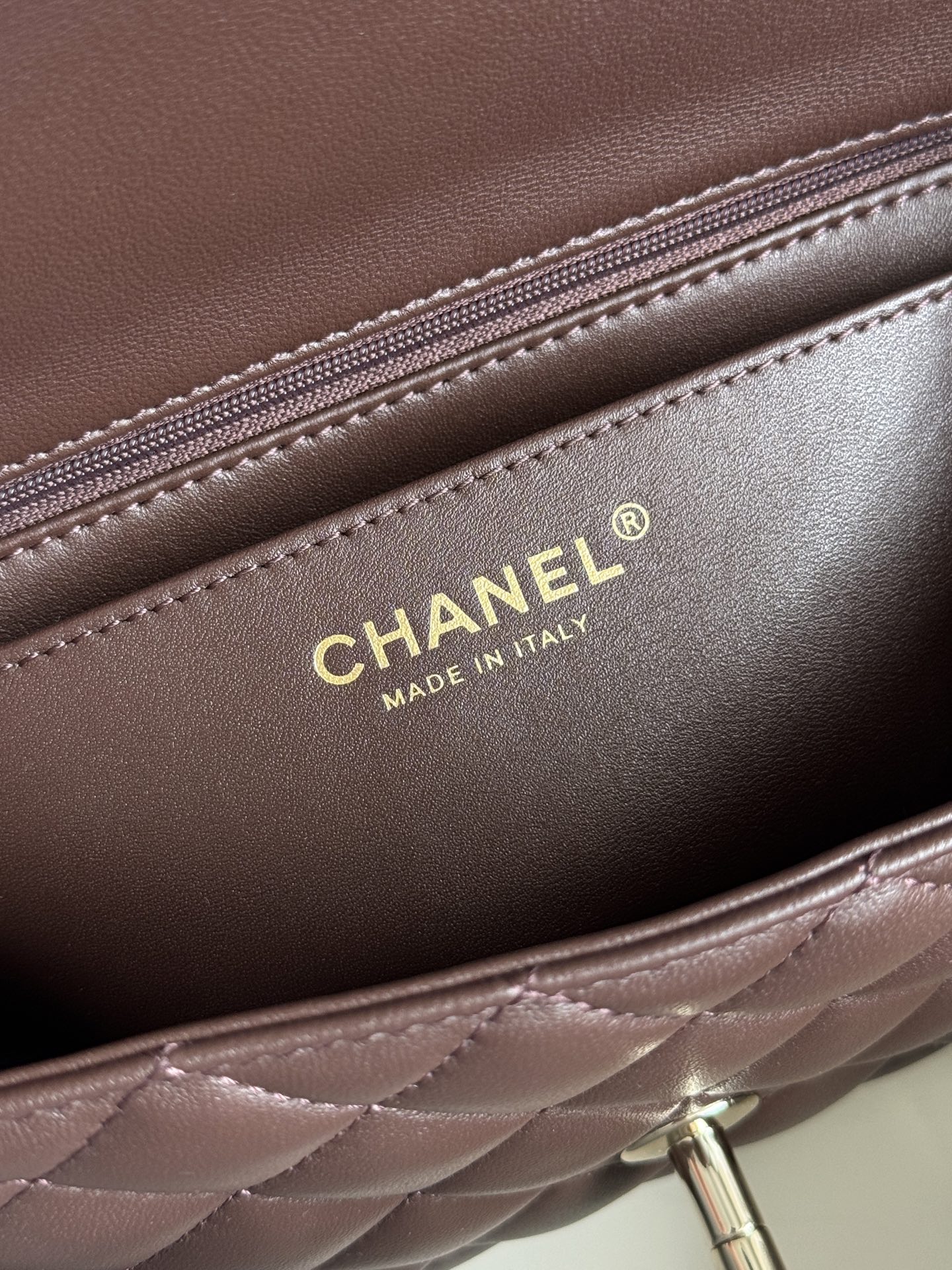 Ch@nel Flap Bag Mini CF handle -20*13*9cm