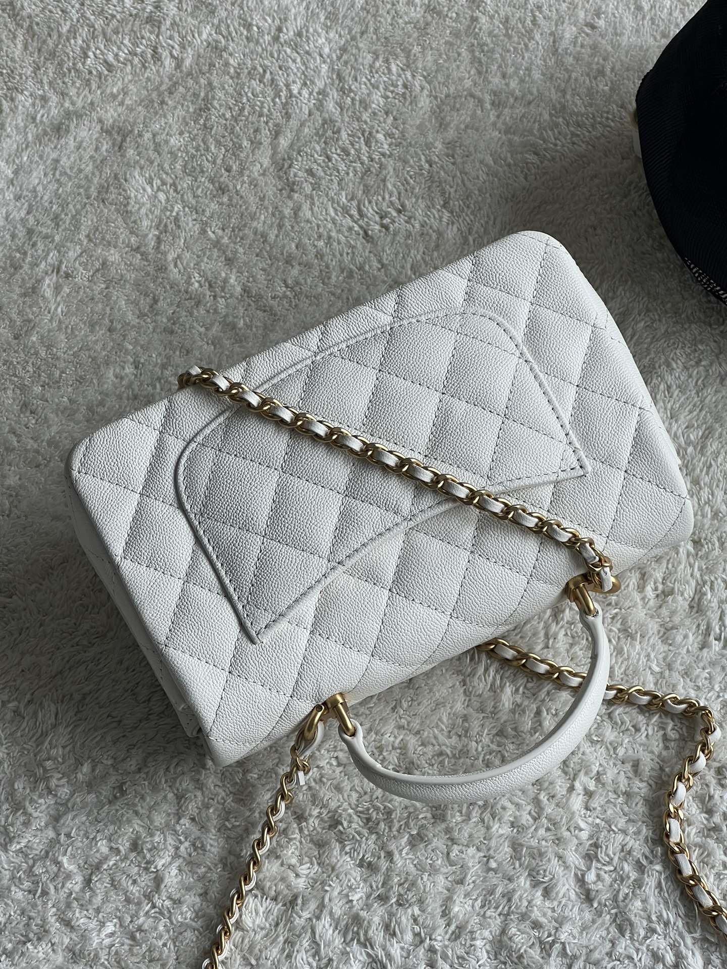 Ch@nel Flap Bag Mini CF handle -20*13*9cm