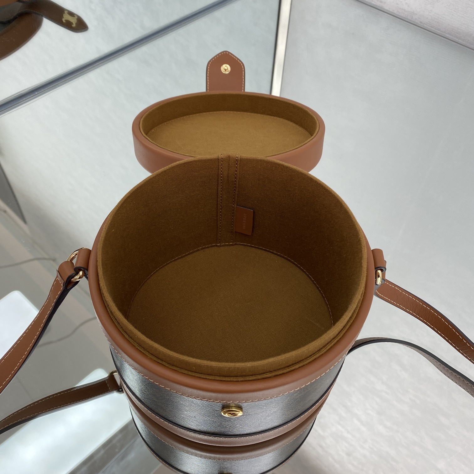 Celin Tambour Bag-17x12x1CM