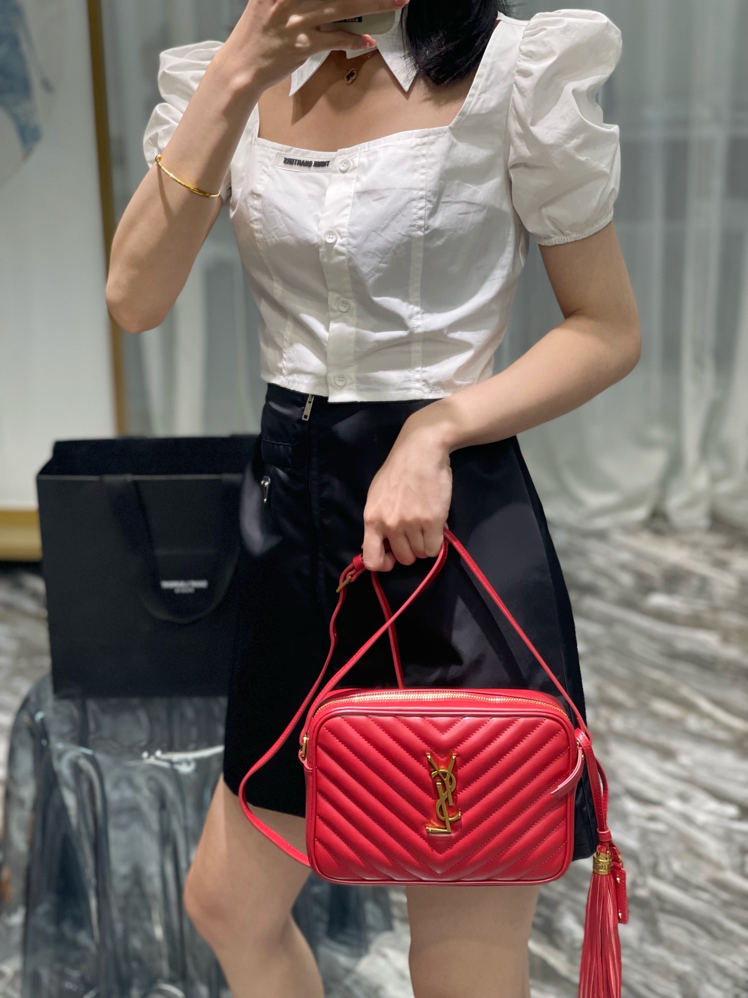 Y*L lou camera bag-23*16*6cm